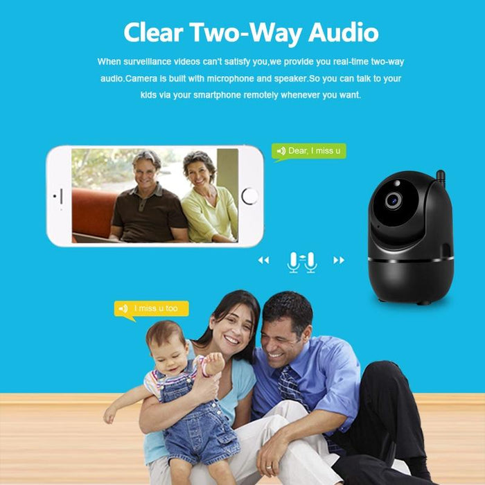 Smart HD Mini Surveillance Camera (WiFi compatible)