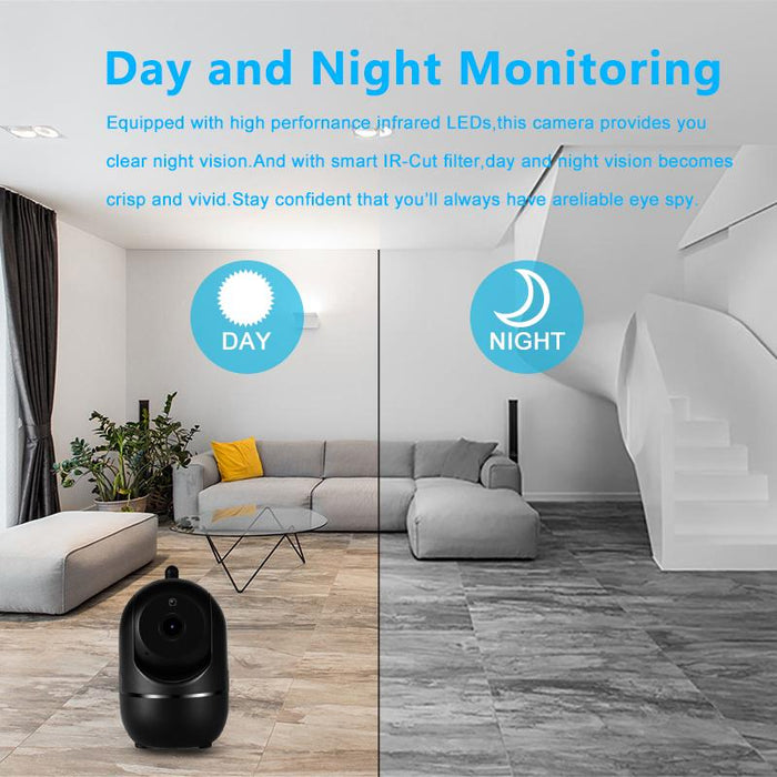 Smart HD Mini Surveillance Camera (WiFi compatible)