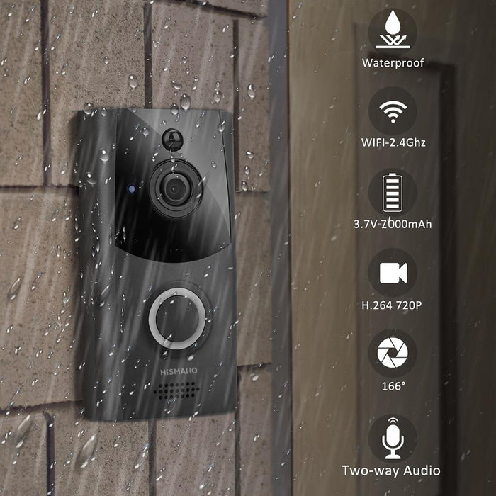 Smart Doorbell with HD Video and Intercom Monitor