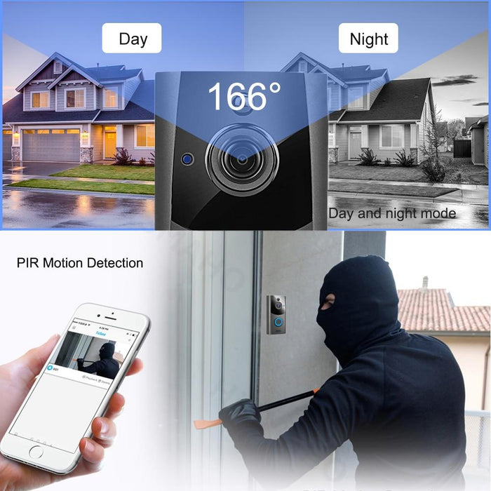 Smart Doorbell with HD Video and Intercom Monitor