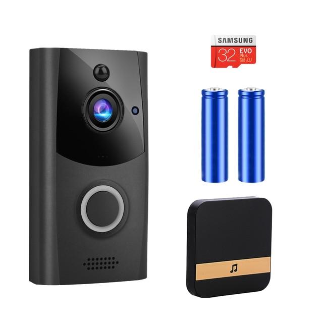 Smart Doorbell with HD Video and Intercom Monitor