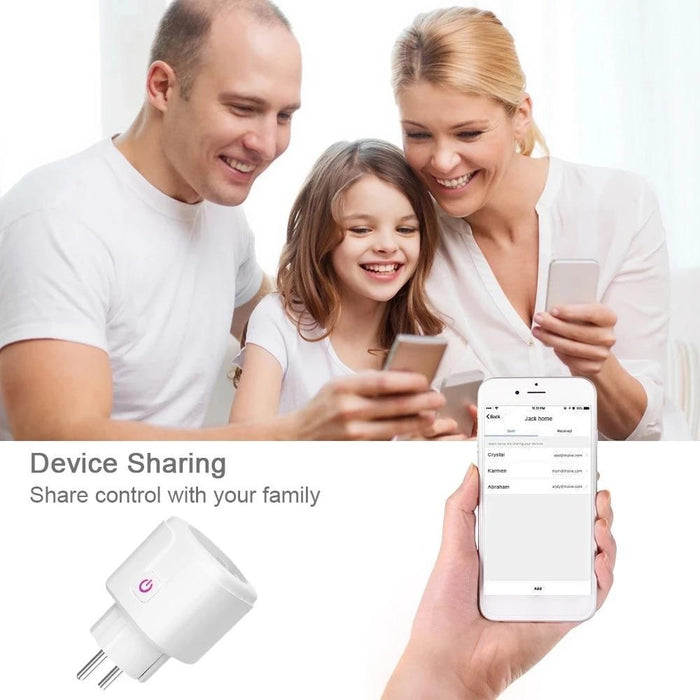 WiFi Enabled Smart Plug (Alexa and Google Voice Compatible)