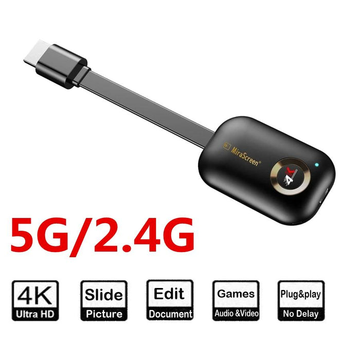 4K Device to Screen Wireless Adapter (Apple TV, Amazon Firestick, and Chromecast Alternative)