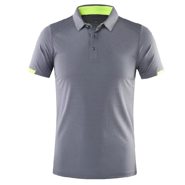 Reginald Golf High-Performance Shirt (Gray)