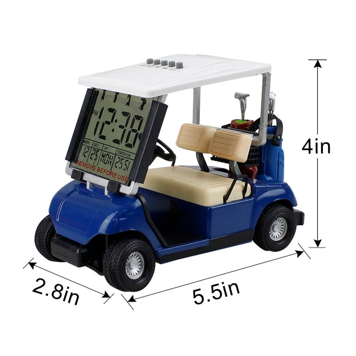 Reginald Golf Alarm Clock Golf Cart (Green)