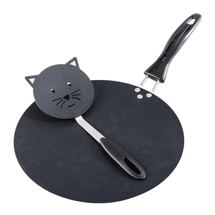 Nonstick Kitty Pan and Spatula Set