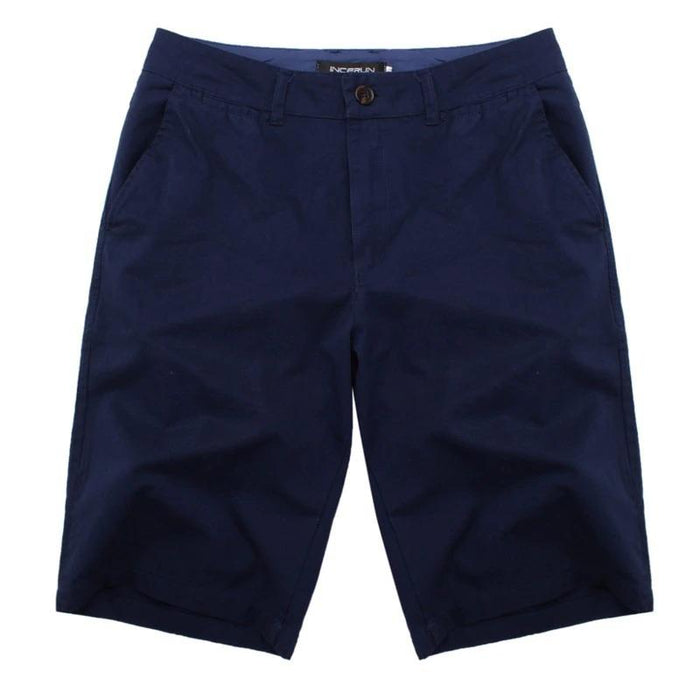 Navy Blue Chino Shorts