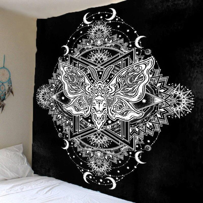 Celestial Moth Tapestry