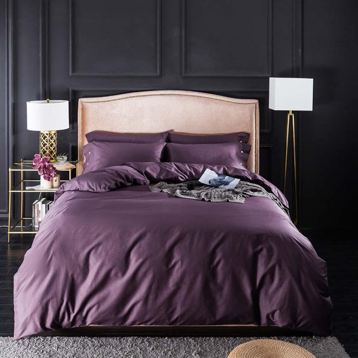 Purple Egyptian Cotton Lux Bed Set