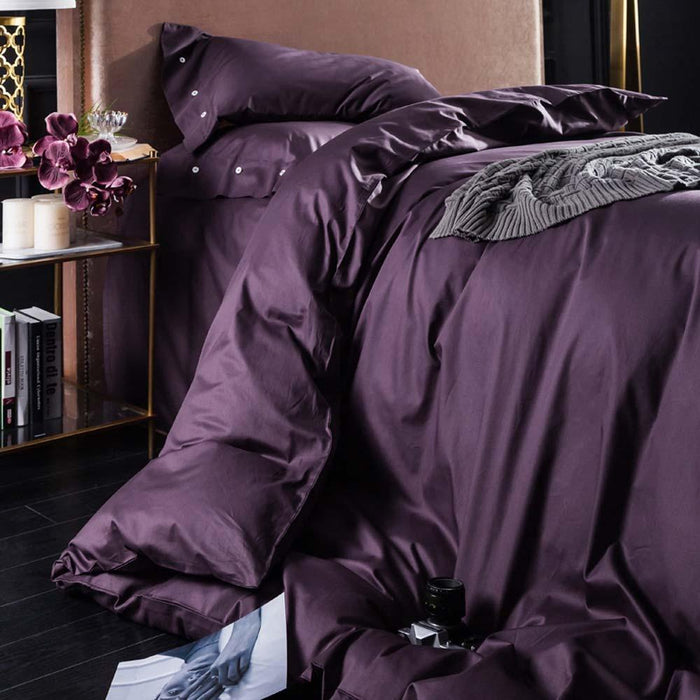 Grape Egyptian Cotton Lux Bed Set