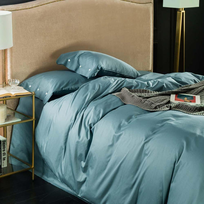 Teal Egyptian Cotton Lux Bed Set