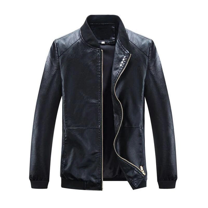 Black Men's Tailored Rider Jacket