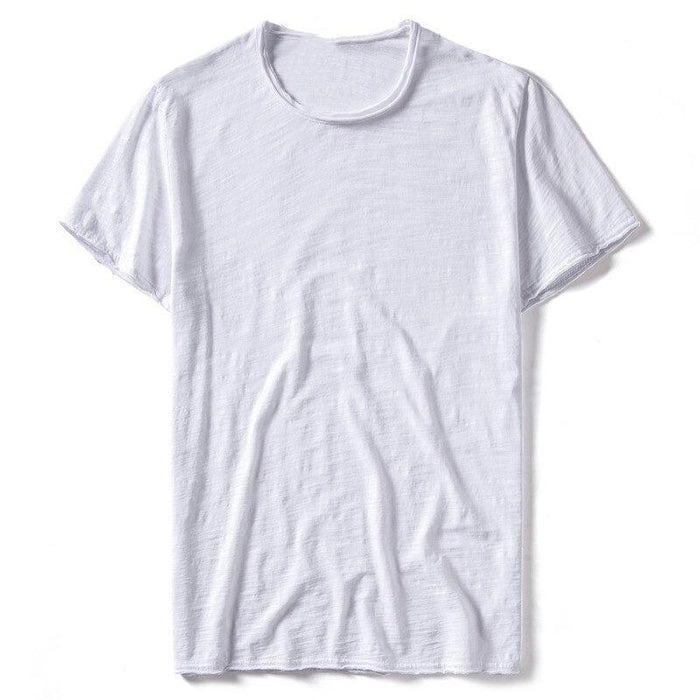 White Canvas Men's Tee