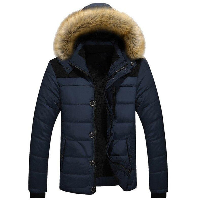 Navy Men's Winter Parka