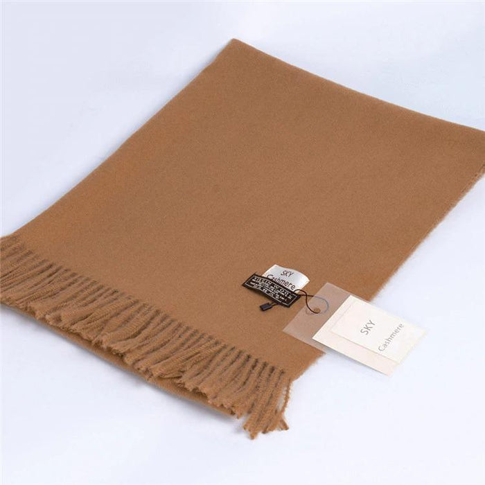 Hazelnut Cashmere Scarf