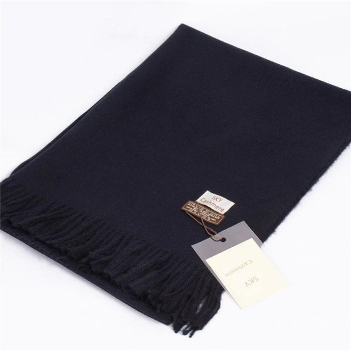 Black Cashmere Scarf