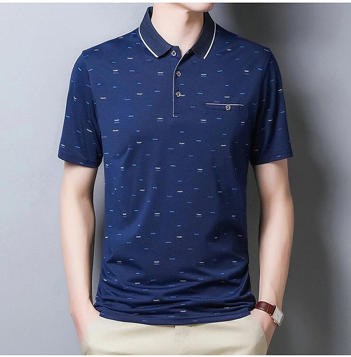 Anderson Navy Men's Performance Polo