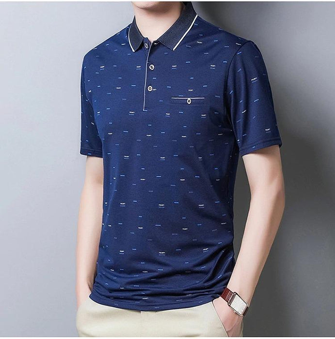 Anderson Navy Men's Performance Polo