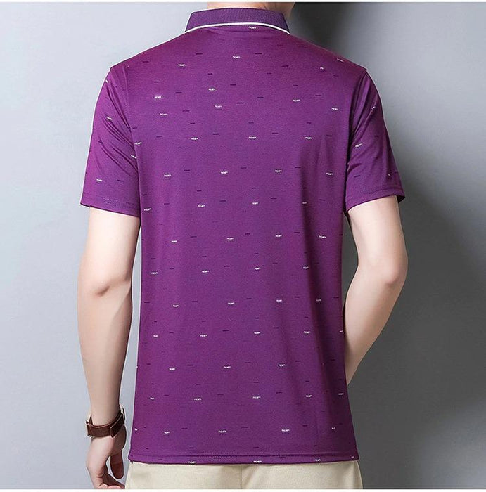 Anderson Purple Men's Performance Polo