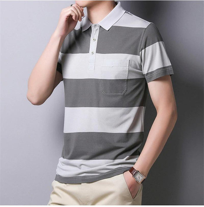 Thomas Grey Men's Performance Polo