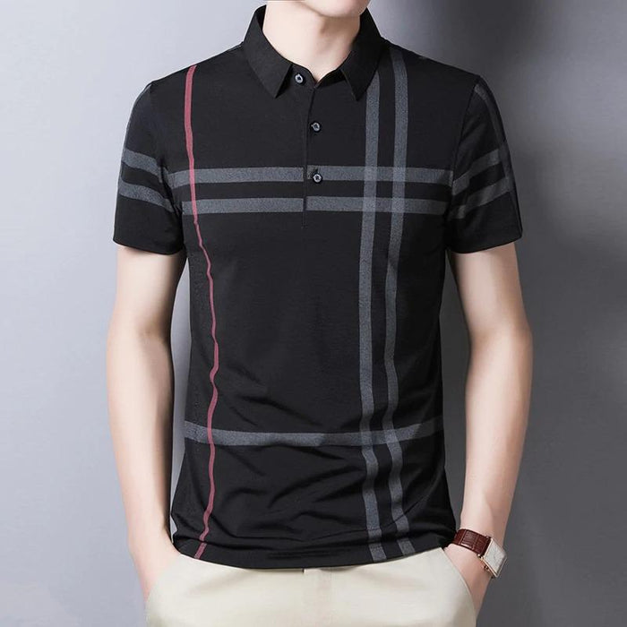 Jones Black Men's Performance Polo